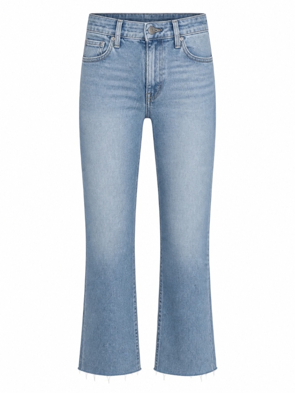 M106 NWT Frame High-rise Waist Le Crop Mini Boot Jeans, Size 25